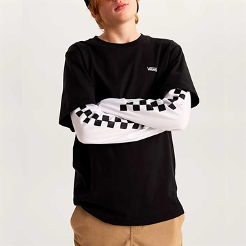 Vans Jr. Long Check Twofer Black / White